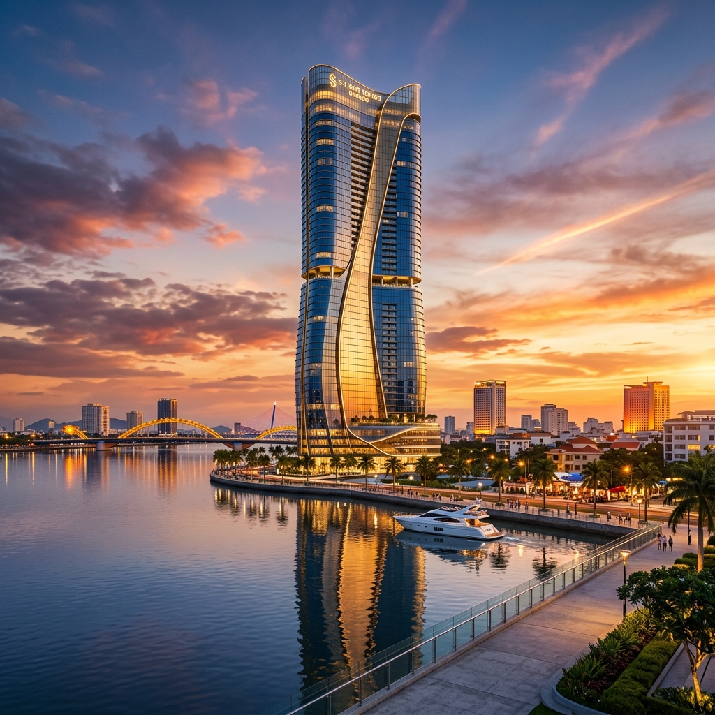 Phối cảnh dự án S-Light Tower sông Hàn