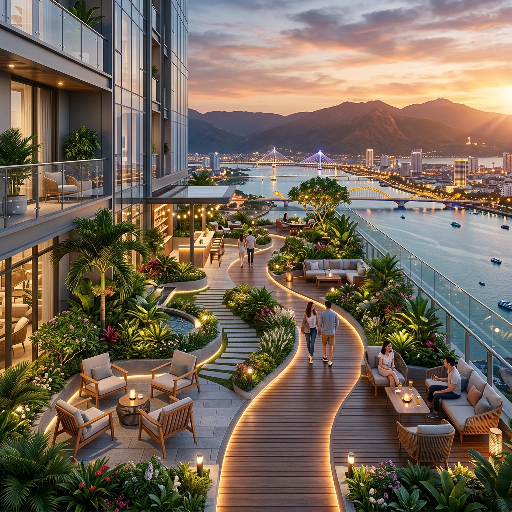 Cảnh quan tương lai dự án S-Light Tower Đà Nẵng